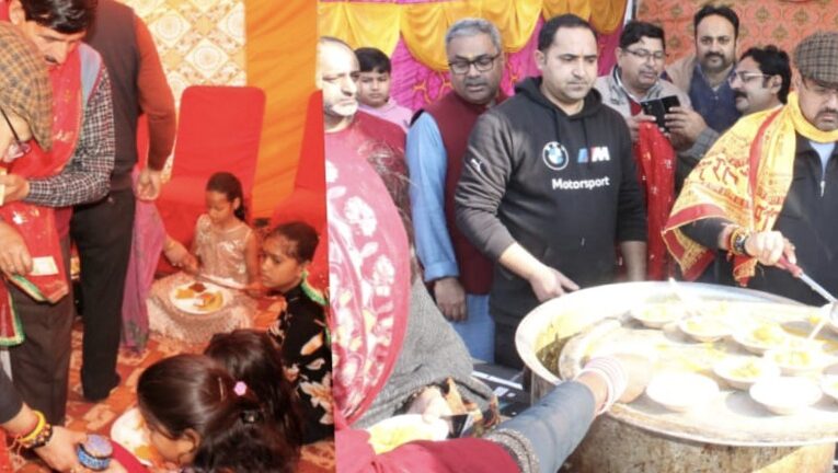 Minister Satish Sharma Joins Maha Shivratri Celebrations in Jammu; Prays for Peace and Progress