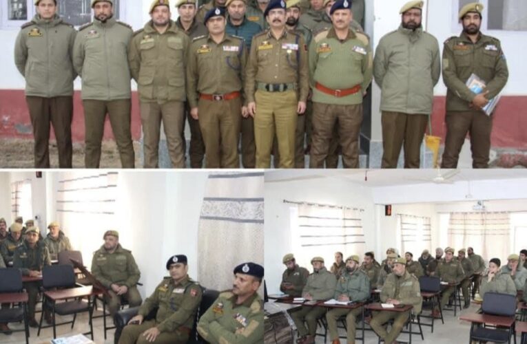 Shopian Police Bolster Anti-Drug Strategy with 3-Day NDPS Act Training for Investigators