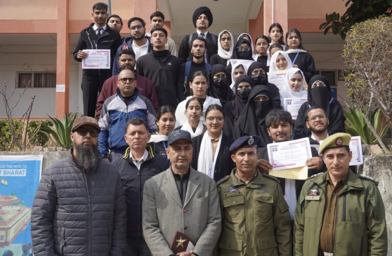 Doda Police Organizes Seminar at GDC Doda to Honor 150th Birth Anniversary of Sardar Vallabhbhai Patel