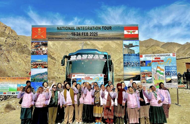Indian Army Flags Off National Integration Tour for Ladakh Women: Empowering Rong Valley Residents Under Operation Sadbhavna