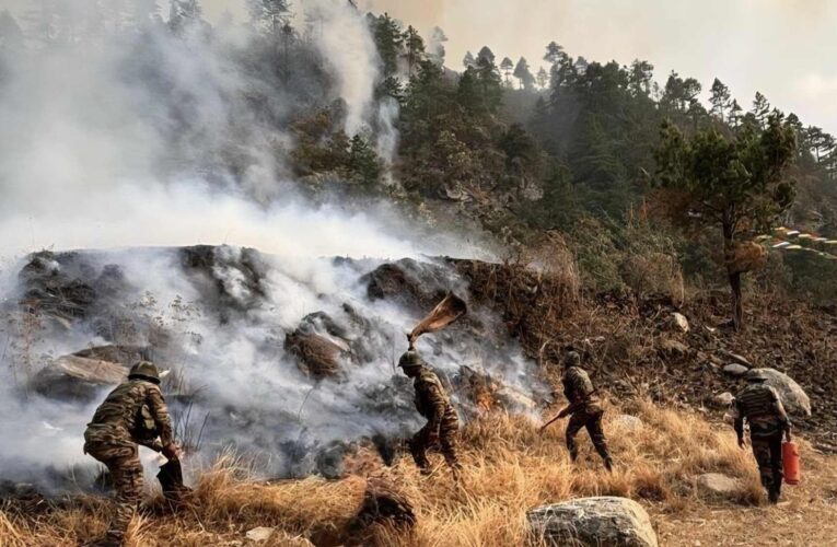 Indian Army’s Gajraj Corps Prevents Major Fire Tragedy Near Shaitan Bridge in Arunachal Pradesh