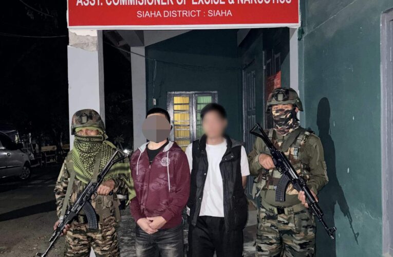 Assam Rifles Seizes Heroin Worth ₹9.21 Lakhs in Mizoram; One Individual Apprehended in Siaha District