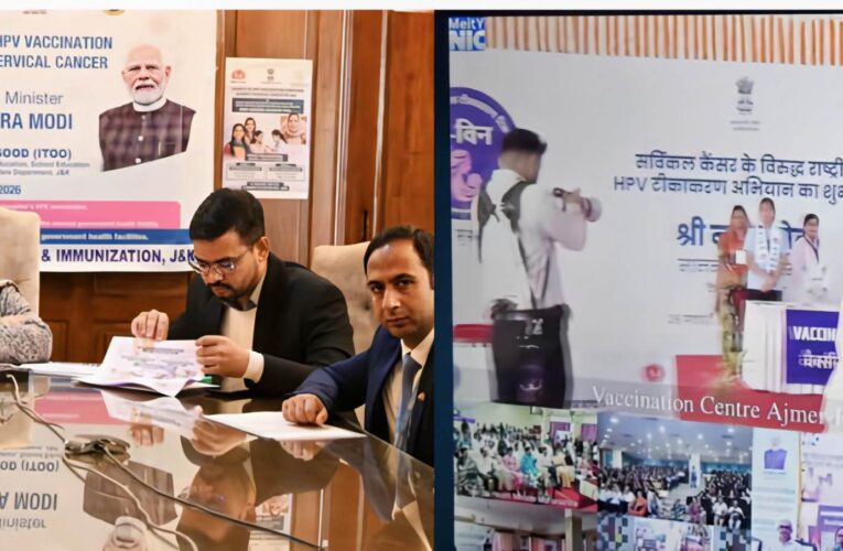 Sakeena Itoo Joins PM Modi for Historic Nationwide HPV Vaccination Launch to Combat Cervical Cancer