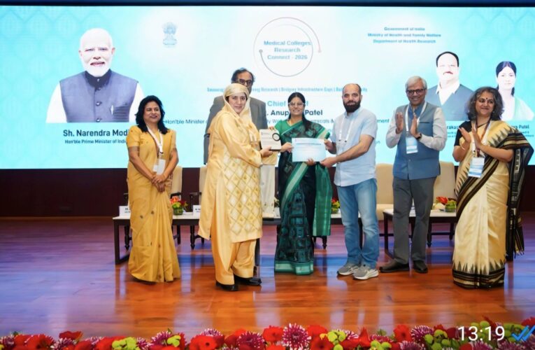 GMC Srinagar Achieves Perfect Score, Wins Prestigious National Excellence Award in Biomedical Research