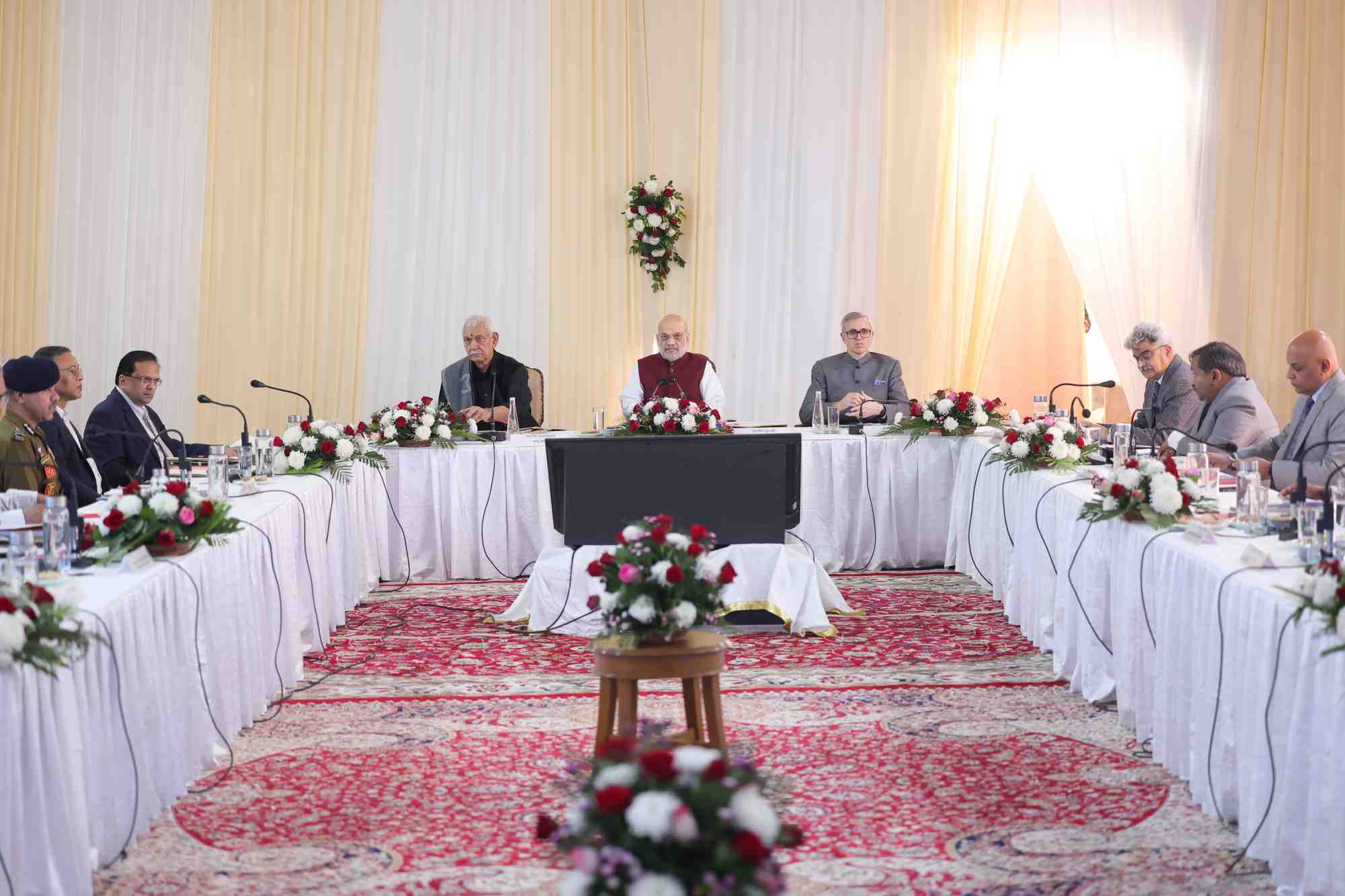 Amit Shah Reviews J&K Progress: Focus on Infrastructure, Tourism, and Sports Investment