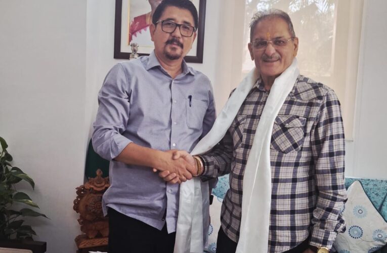 Ladakh Land Issues and Youth Skill Development: Former CEC Tashi Gyalson Meets Lt Governor Kavinder Gupta