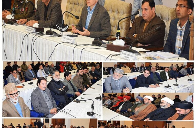 CM Omar Abdullah Convenes Emergency Peace Meeting; Government to Seek Lenient Approach for Protesters and Youth