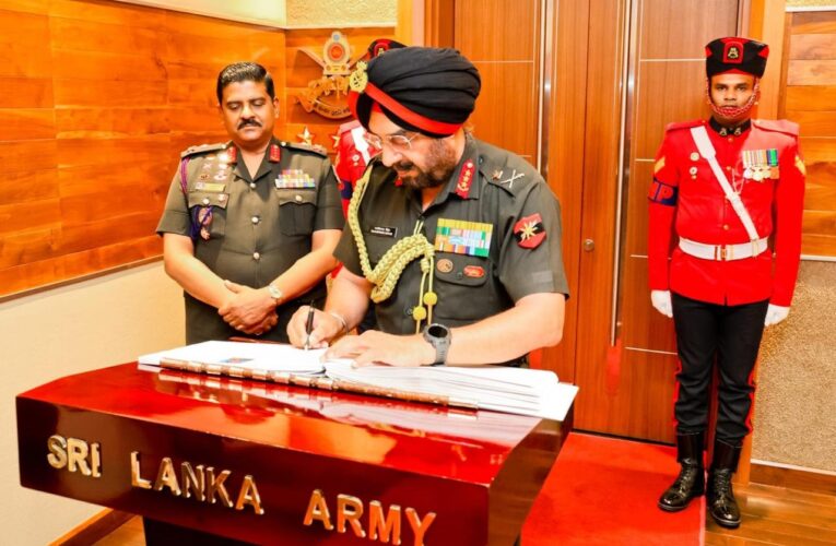 Sapta Shakti Army Commander Lt Gen Manjinder Singh Visits Sri Lanka to Bolster Bilateral Military Ties