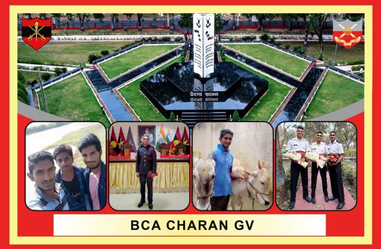 From Agniveer to Commissioned Officer: The Inspiring Journey of BCA Charan