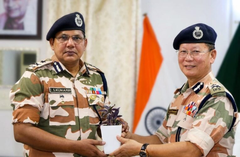 Dr. K. Sanjay Kumar Assumes Command as Inspector General of ITBP Eastern Frontier; Clay Khongsai Receives Emotional Farewell