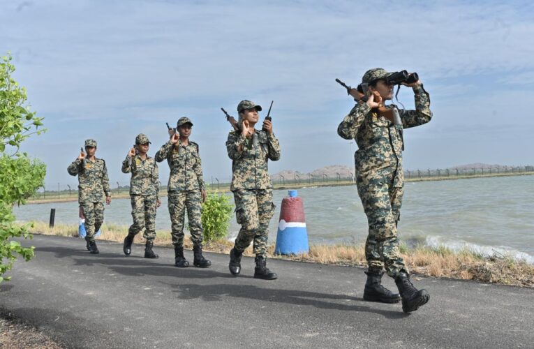 BSF Gujarat Frontier Celebrates International Women’s Day: Honoring the Resilience of Women Personnel in the Thar Desert and Rann Creeks