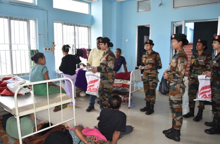 Assam Rifles Provides Critical Support to Haflong Road Accident Victims in Assam