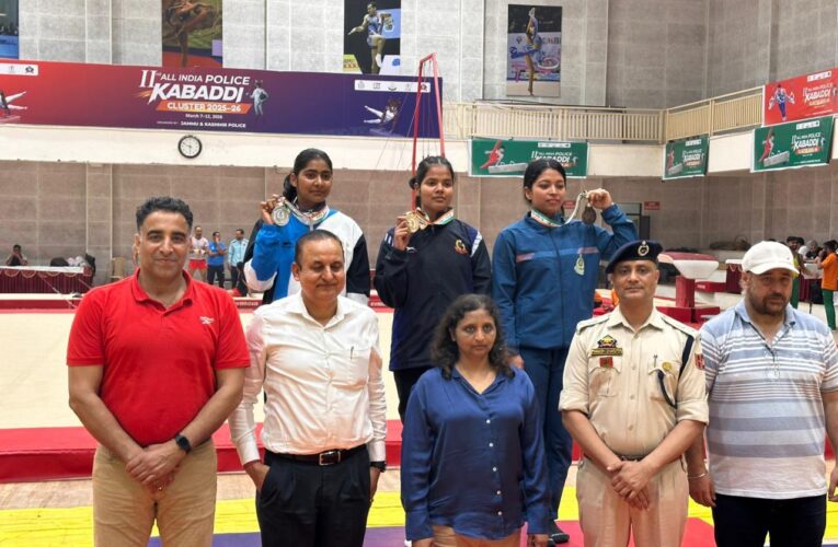 BSF Reclaims Gymnastics Championship Title After Eight-Year Wait at All India Police Kabaddi Cluster​