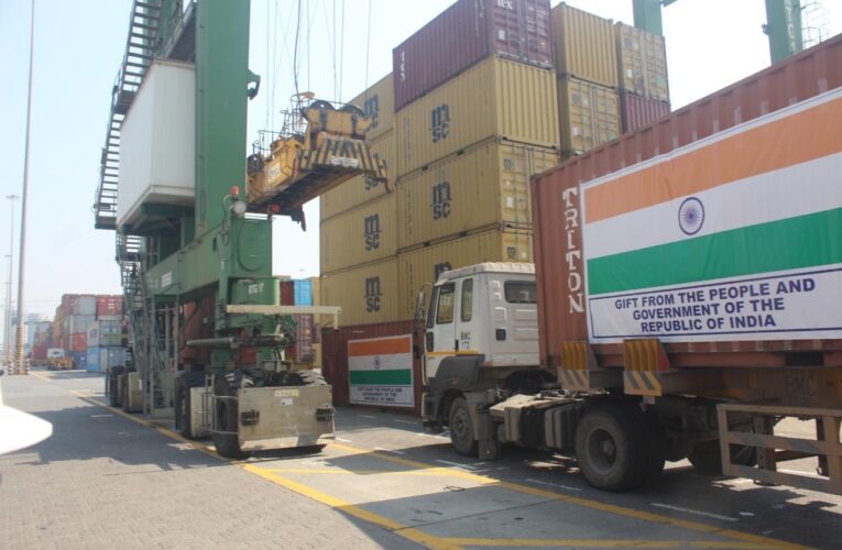 India Dispatches Humanitarian Aid to Flood-Hit Mozambique: Navy Ship Deploys Rice, Medicine, and Relief Supplies​