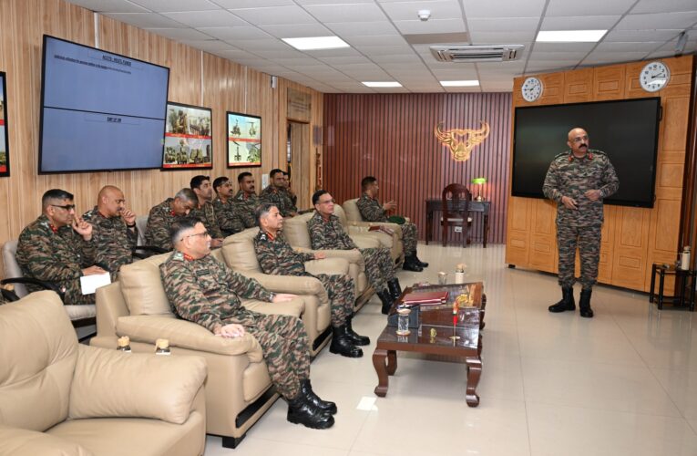 COAS General Upendra Dwivedi Reviews Operational Readiness and AI Integration at Bison Division​