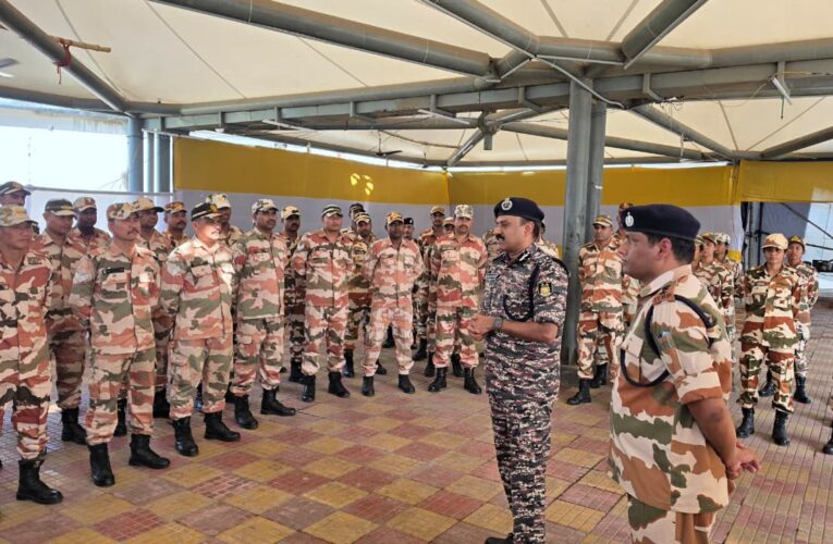 CRPF DG G. P. Singh Holds High-Level Sainik Sammelan in West Bengal to Ensure Election Discipline