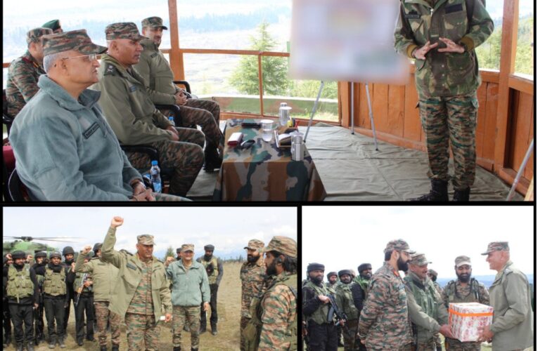 GOC-in-C Northern Command,Lt Gen Pratik Sharma Reviews Counter-Terrorism Grid and Security Dynamics in Kashmir Valley