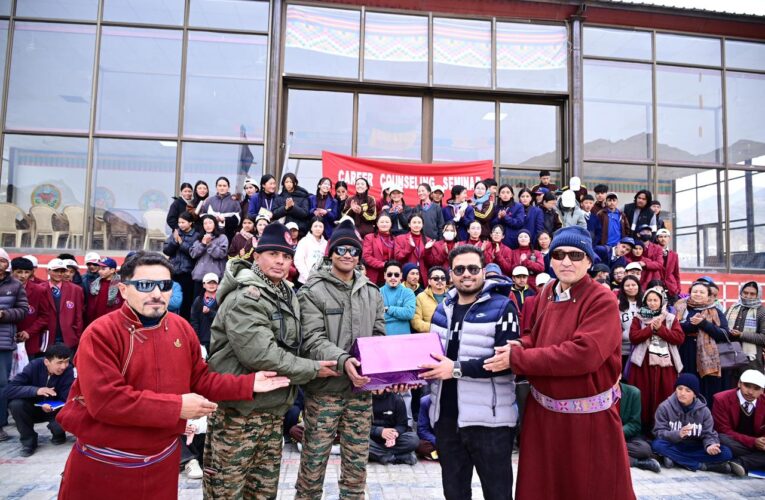 Indian Army and Education Society Host Major Career Counseling Seminar in Khaltsi
