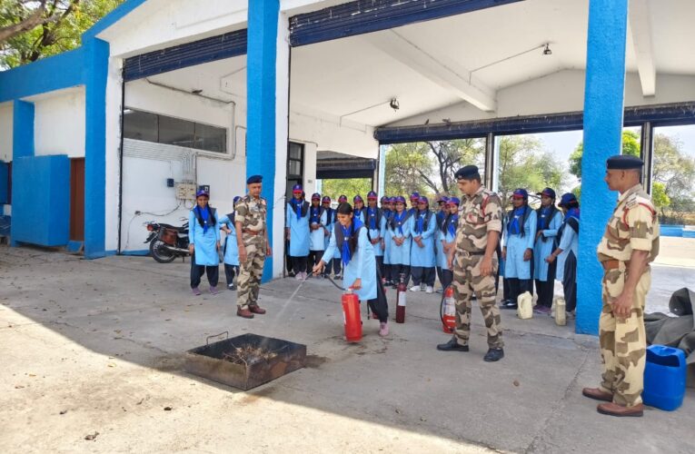 Flame-Proofing the Future: CISF Unit ANGPP Anta Empowers Students with Life-Saving Fire Safety Mastery