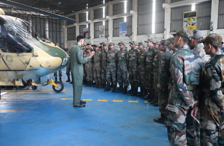 NDA Cadets Witness Modern Aerial Capabilities During Tactical Visit to Combat Army Aviation Training School
