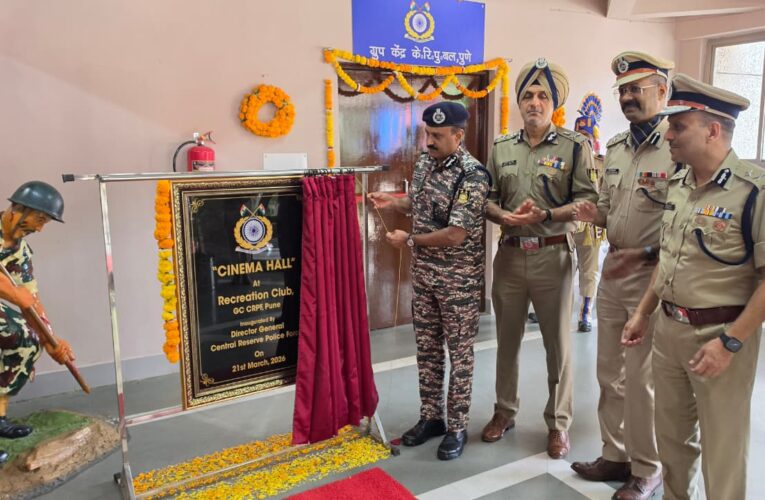DG CRPF G.P. Singh Boosts Operational Infrastructure and Personnel Welfare During Comprehensive Pune Visit