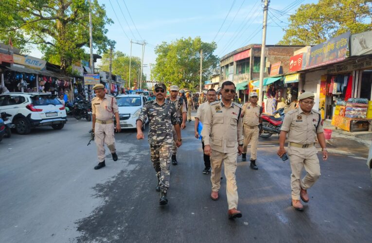 SSB and Assam Police Conduct Route March in Tamulpur to Ensure Fearless 2026 Assembly Elections