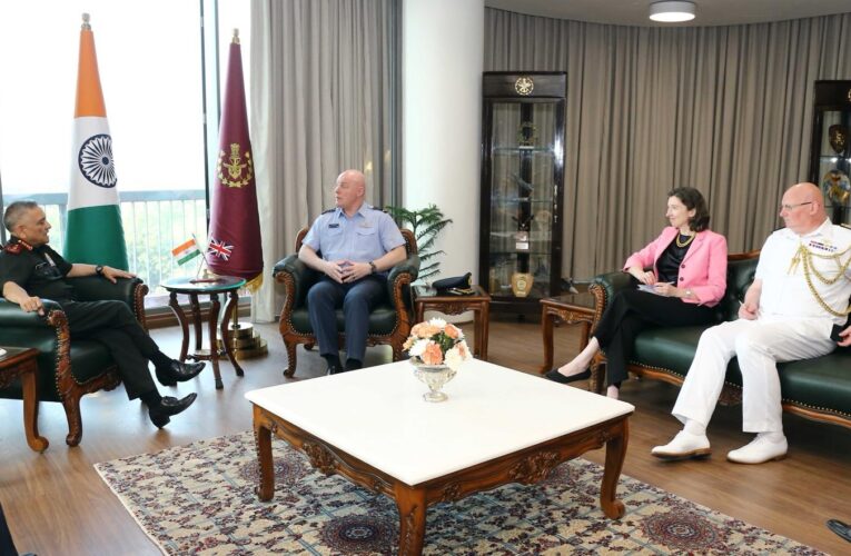 India and UK Strengthen Defense Ties as CDS General Anil Chauhan Meets RAF Chief