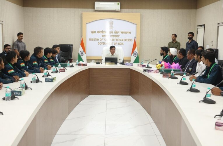 Sports Minister Mansukh Mandaviya Urges Indian Lacrosse Teams to Secure LA 2028 Olympic Qualification