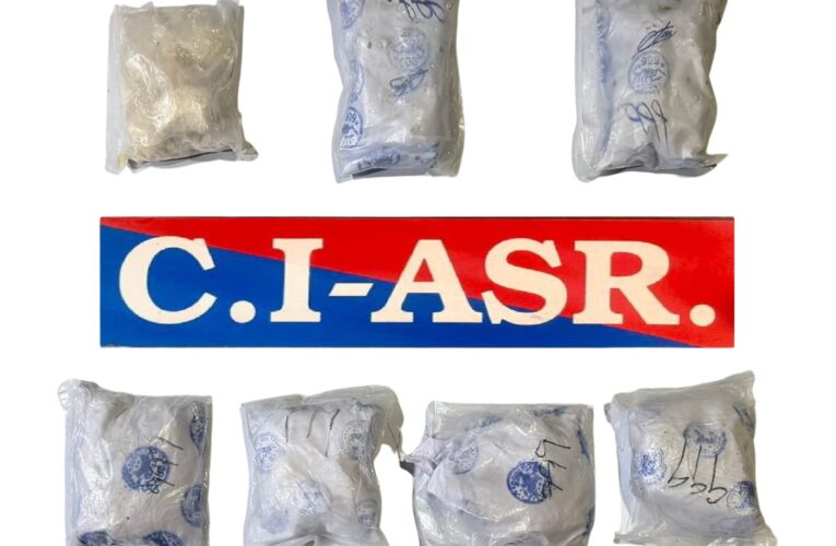 Amritsar Counter Intelligence Busts Major Drug Module: 7kg Heroin Seized and Two Arrested