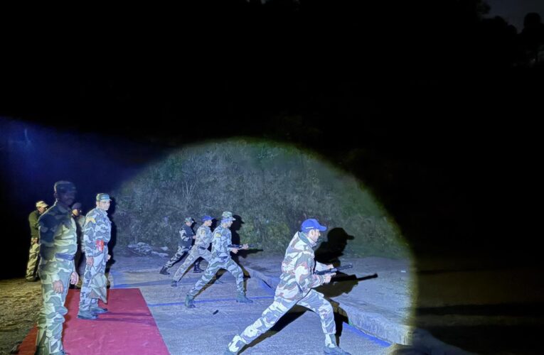 CISF Conducts Intensive Night Firing Drills at Shimla Airport to Bolster Combat Readiness