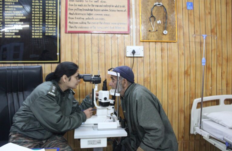 Indian Army Conducts Landmark Cataract Surgeries in Remote Tangdhar Under Operation Sadbhavana