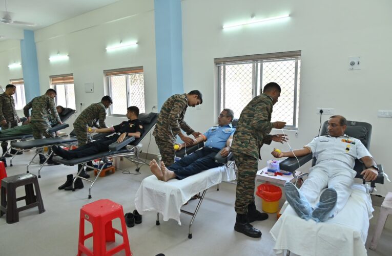 National Defence Academy Hosts Mega Blood Donation Camp in Collaboration with AFMC Pune
