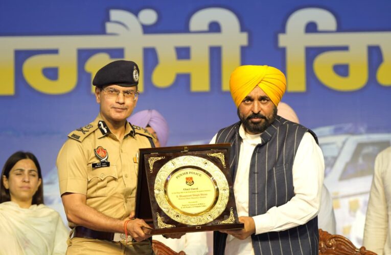 DGP Punjab Applauds CM Bhagwant Mann for Boosting Fleet with 508 High-Tech Emergency Response Vehicles