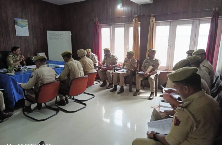 SSP Reasi Reviews Security Preparedness and Public Grievances in Remote Gulabgarh-Mahore