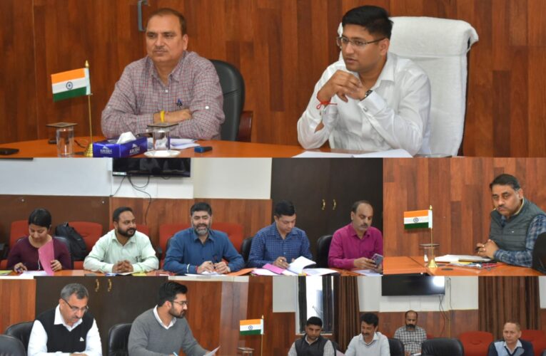 DC Reasi approves 311 cases under Mission YUVA; Reviews PMAY (U) progress