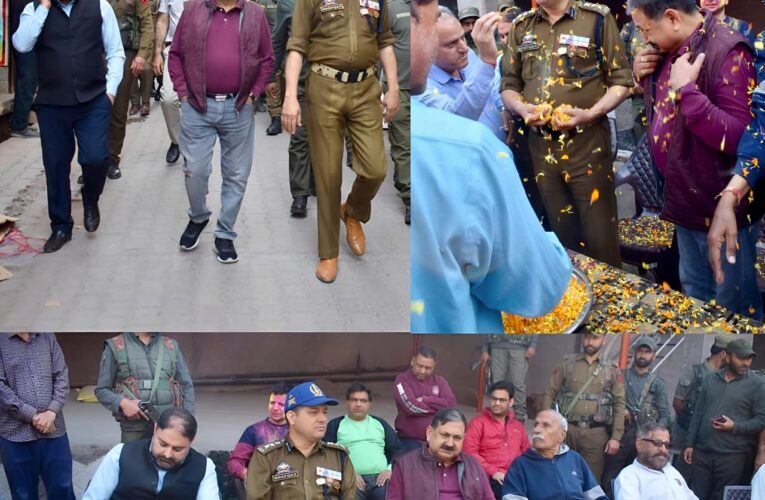 DC, SSP Poonch extend Holi greetings to peopleParticipate in Shobha Yatra at Sanatan Dharam Sabha