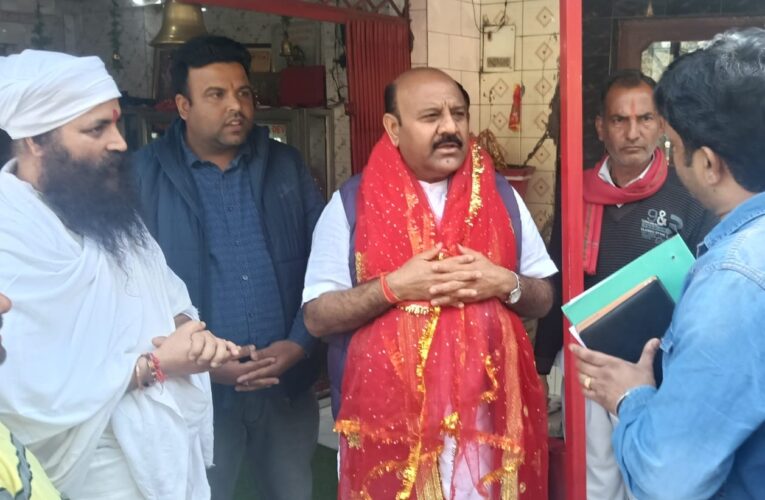 Deputy CM Surinder Choudhary Orders Fast-Track Completion of Reasi Road Projects; Visits Kalidhar Mandir