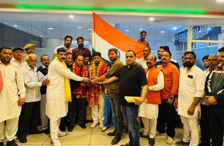 Udhampur Honors Ranji Trophy 2026 Champion Dikshant Kundal for Historic Achievement