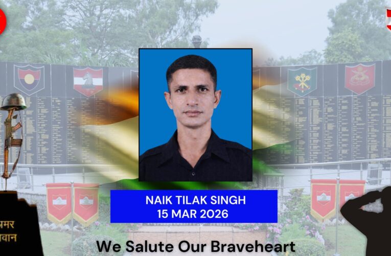 Indian Army’s White Knight Corps Honors Braveheart Naik Tilak Singh for Supreme Sacrifice at LoC