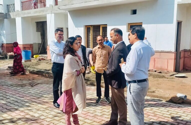 Jammu H&P Department Staff Quarters Near Completion; Secretary Avny Lavasa Sets Deadline