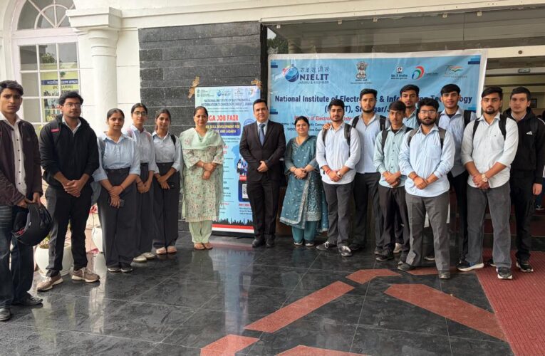 NIELIT Jammu Hosts Mega Job Fair Under MeitY Digital J&K Project to Boost Tech Employment