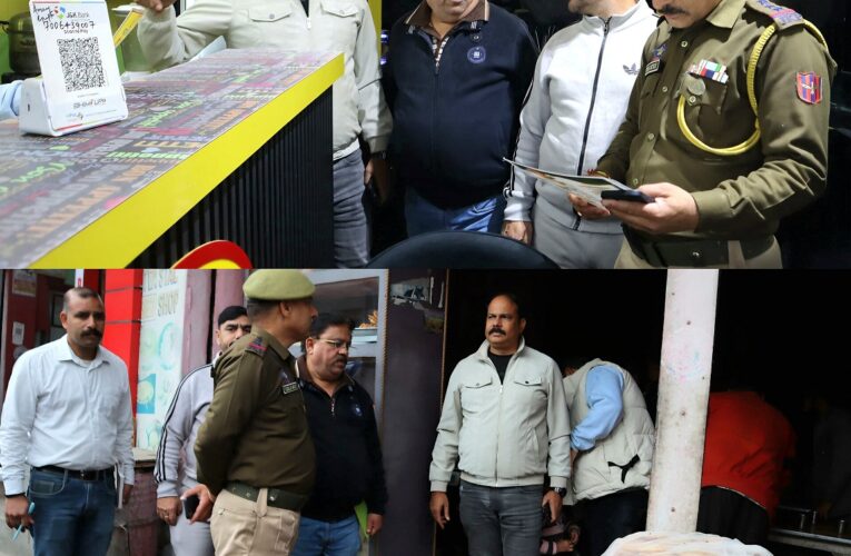 Ramban Administration Intensifies Market Inspections Ahead of Festival Season