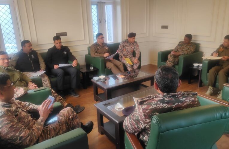 Kulgam SSP Convenes High-Level Joint Security Review Meeting with Army and CRPF