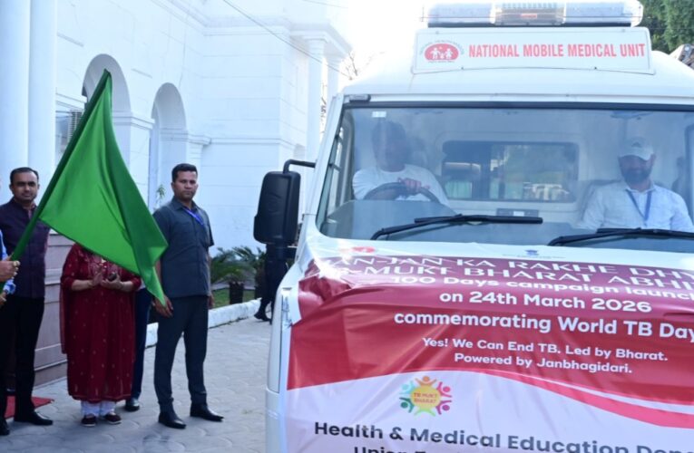 LG Manoj Sinha Launches 100-Day TB Mukt Bharat Abhiyan to Accelerate Tuberculosis Elimination in Jammu and Kashmir