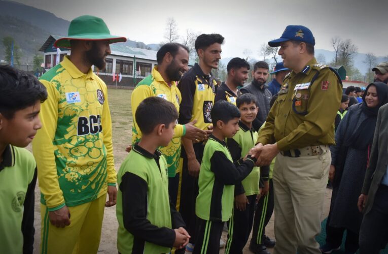 Samba Police Boost Youth Engagement with Volleyball Tournament at GHSS Kharra Madana