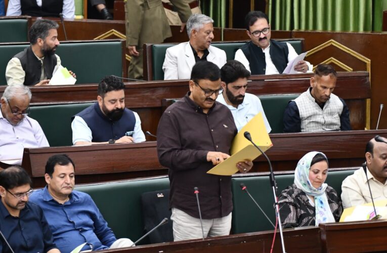 J&K Budget Session 2026: Govt Unveils Major Plans for Wildlife Mitigation and Augmented Water Supply in Magam
