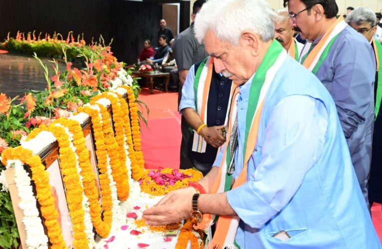 J&K Lieutenant Governor Concludes Vande Mataram Special Phase, Calls for United Effort Toward Developed India