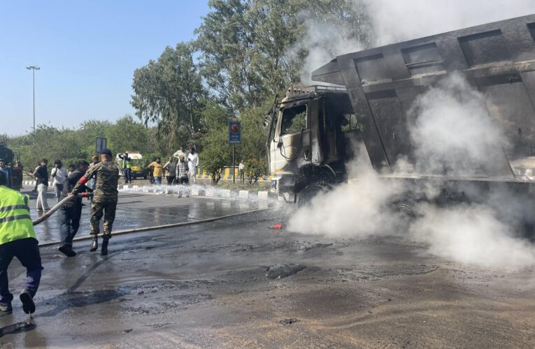 Heroic Kharga Sappers Prevent Major Disaster: Swift Action Controls Inflammable Truck Fire on Chandigarh–Shimla Highway