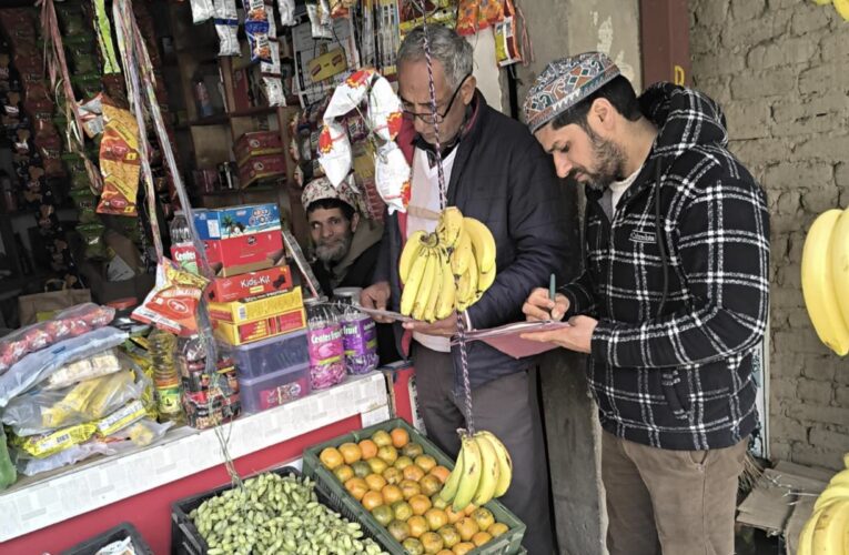 Shopian Food Safety Crackdown: Multiple Establishments Inspected and Violators Penalized to Ensure Public Health