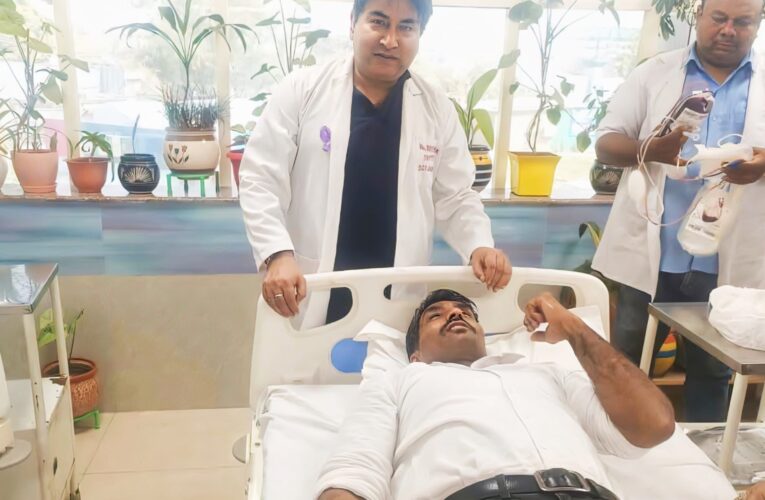 GMC Jammu Organizes Successful Blood Donation Camp at State Cancer Institute